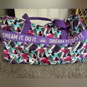 Disney store duffel bag
